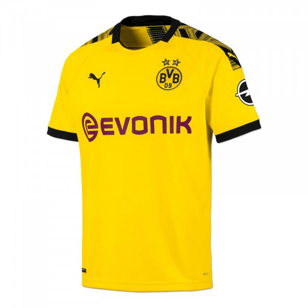 Tailandia Camiseta Borussia Dortmund 1ª 2019-2020 Amarillo